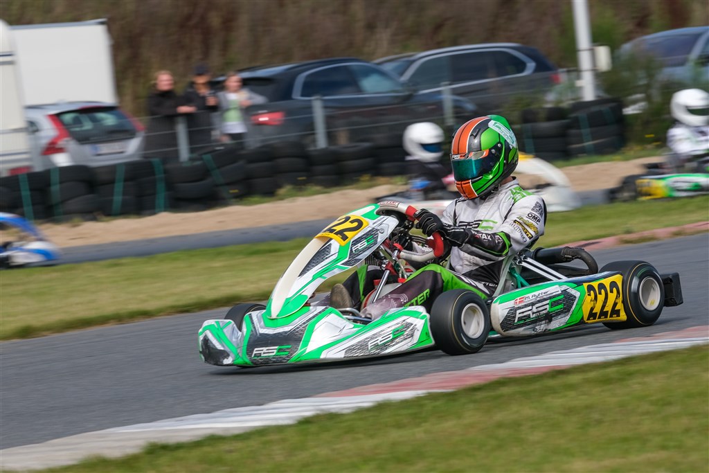 Milan leverede en solid indsats i DM-finalen.
(Foto: Boxengasse)